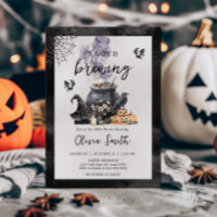 Sorcière Cauldron Baby brasse du Baby shower