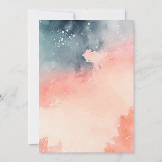 Invitation Sorcière lapin Automne Citrouille Halloween (Dos)