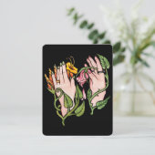 Invitation Sorcière verte Magick (Debout devant)