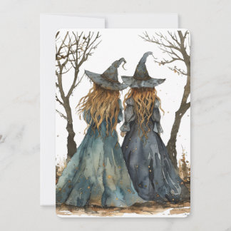 Invitation Sorcières dans les bois