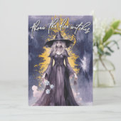 Invitation Sorcières de Lancer les Dés Octobre Halloween Bunc (Debout devant)