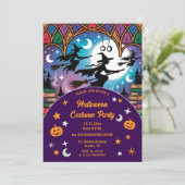 Invitation Sorcières en mission Halloween Costume Party (Debout devant)