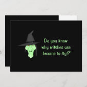 Invitation Sorcières et salons (Devant / Derrière)