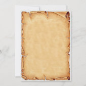 Invitation Sorcières magiques et magicien Anniversaire de enf (Dos)