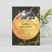Invitation Sorcières Tea Party (Debout devant)