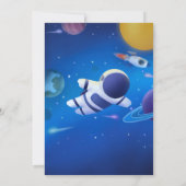Invitation Sortez de ce World Space Party (Dos)