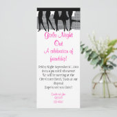 Invitation Sortie de la nuit des filles (Debout devant)