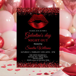 Invitation Sortie de la Saint-Valentin sous le signe du rouge