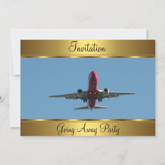 Invitation Sortir de la fête (Devant)