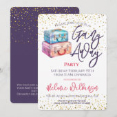 Invitation Sortir de la fête (Devant / Derrière)