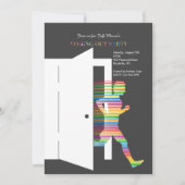 Invitation Sortir De L'Invitation Du Closet (Devant)