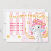 Invitation Souhaitez une étoile (Devant)