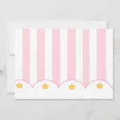 Invitation Souhaitez une étoile (Dos)