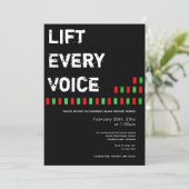 Invitation Soulevez chaque mois d'histoire des Noirs de voix (Debout devant)