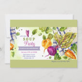 Invitation Soupe Party (Devant)