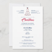 Invitation Souper de Gala de collecte de fonds politique de N (Devant)