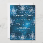 Invitation Souper de répétition de la marine d'argent (Devant)