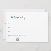 Invitation Souris (Dos)