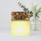 Invitation Souris Camouflage Invitations, autocollants, timbr (Debout devant)