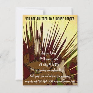 Invitation Souris Camouflage Invitations, autocollants, timbr