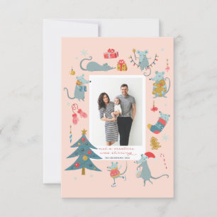 Invitation Souris  Pas une créature qui provoque des vacances