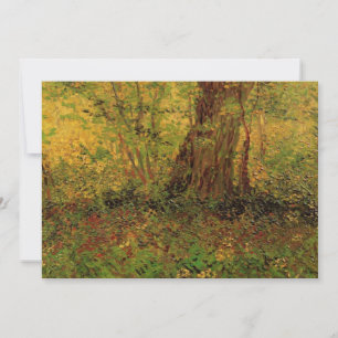 Invitation Sous-bois par Vincent van Gogh