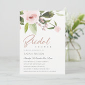 INVITATION SOUS-COULEUR LAVÉ ROSE BLANC FÊTE DES MARIÉES FLOR (Debout devant)