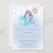 Invitation Sous la fête des filles de la mer (Devant)