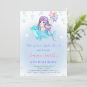 Invitation Sous la fête des filles de la mer (Debout devant)