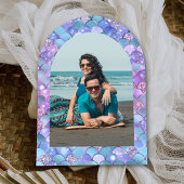 Invitation Sous la Fête des mariées de la marine des sirènes 