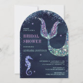 Invitation Sous la Fête des mariées de la marine des sirènes  (Devant)