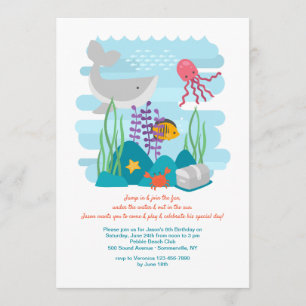 Invitation sous la mer