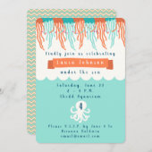 Invitation Sous la mer (Devant / Derrière)