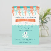 Invitation Sous la mer (Debout devant)