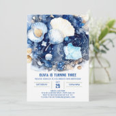 Invitation Sous la mer Magic Boy Anniversaire (Debout devant)