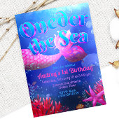 Invitation Sous la mer - Sirène