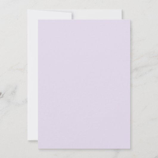 Invitation Sous la mer violet Turquoise Petite Sirène Anniver (Dos)