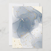 Invitation Sous l'anniversaire de la sirène de mer (Dos)