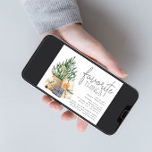 Invitation Sous l'arbre | Favoris Fête de vacances