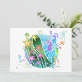 Invitation - sous l'art de bruit de mer (Debout devant)