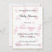 Invitation Sous le baby shower de bébé de la mer (Devant)