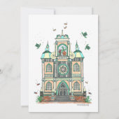 Invitation Sous le Baby shower marin (Dos)