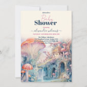 Invitation Sous le Baby shower Sea Life (Devant)