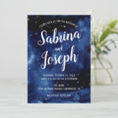 Invitation Sous le ciel nocturne (Debout devant)