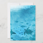 Invitation Sous L'Eau (Dos)