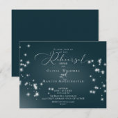 Invitation Sous les étoiles (Devant / Derrière)