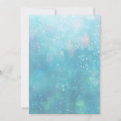 Invitation Sous L'Invitation D'Anniversaire De La Mer, Les An (Dos)