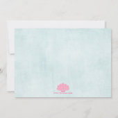 Invitation Sous l'invitation de fête d'anniversaire de la (Dos)