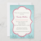 Invitation sous l'invitation de la douche nuptiale (Devant)