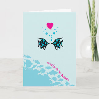 Invitation Sous l'invitation de mer